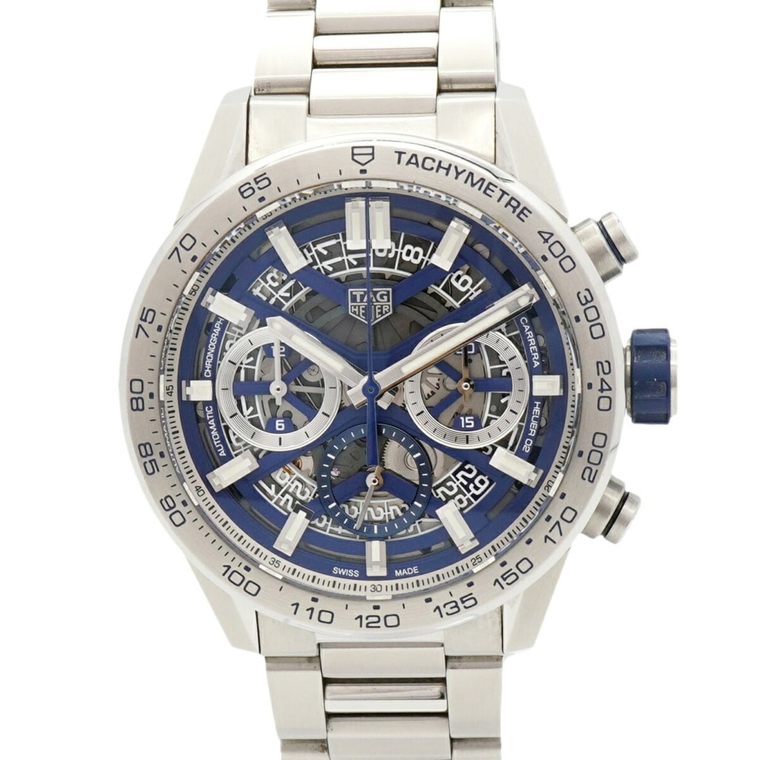 TAG Heuer Carrera Japan Limited Edition (400 pieces) CBG2019 Skeleton Dial Men's Watch: --- Catalog ---Category: SizeWrist Size: 18cm / 7.08''Case Diameter: 43.7mm / 1.72''Category: DesignType: WristwatchGender: MenMaterial (Band): Stainless steelCategory: GeneralMPN: CBG2019Brand: Tag H