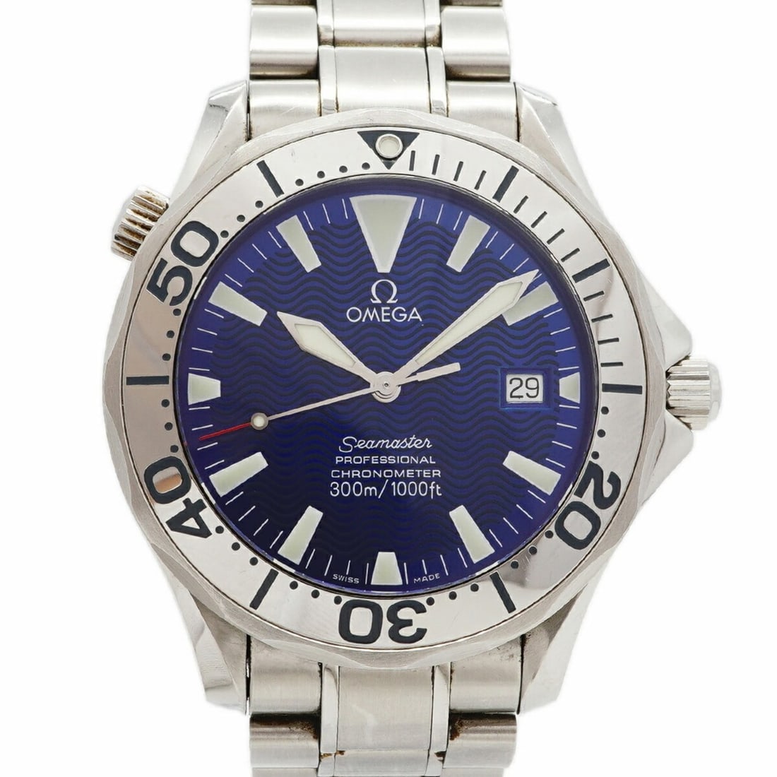 Omega Seamaster 2255.80 Blue Dial Men's Watch: --- Catalog ---Category: SizeWrist Size: 17cm / 6.69''Case Diameter: 41mm / 1.61''Category: DesignType: WristwatchGender: MenColor (Dial): BlueMaterial (Band): Stainless steelCategory: GeneralMPN: 225