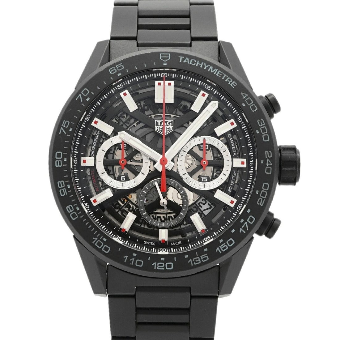 TAG Heuer Carrera CBG2A90 Skeleton Dial Men's Watch: --- Catalog ---Category: SizeWrist Size: 18.5cm / 7.28''Case Diameter: 45.5mm / 1.79''Category: DesignType: WristwatchGender: MenMaterial (Band): CeramicCategory: GeneralMPN: CBG2A90Brand: Tag HeuerCa