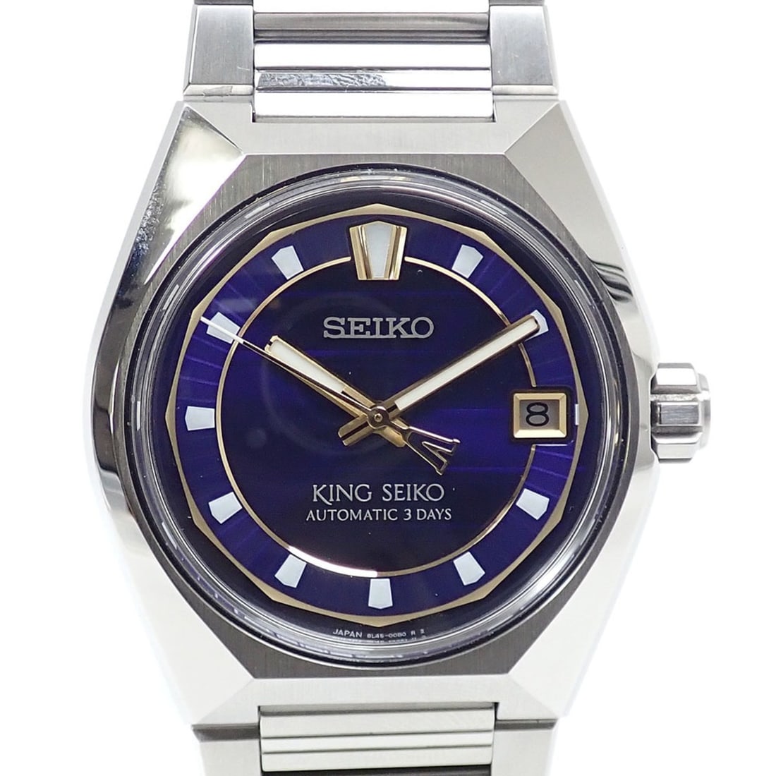 Seiko King Vanac Men's Automatic Watch SS SDKV001 Winding VANAC Reissue Shohei Ohtani Advertisement: --- Catalog ---Category: SizeWrist Size: 20.5cm / 8.07''Case Diameter: 41mm / 1.61''Category: DesignType: WristwatchGender: MenColor (Dial): SilverMaterial (Band): Stainless steelMaterial (Case): Stai