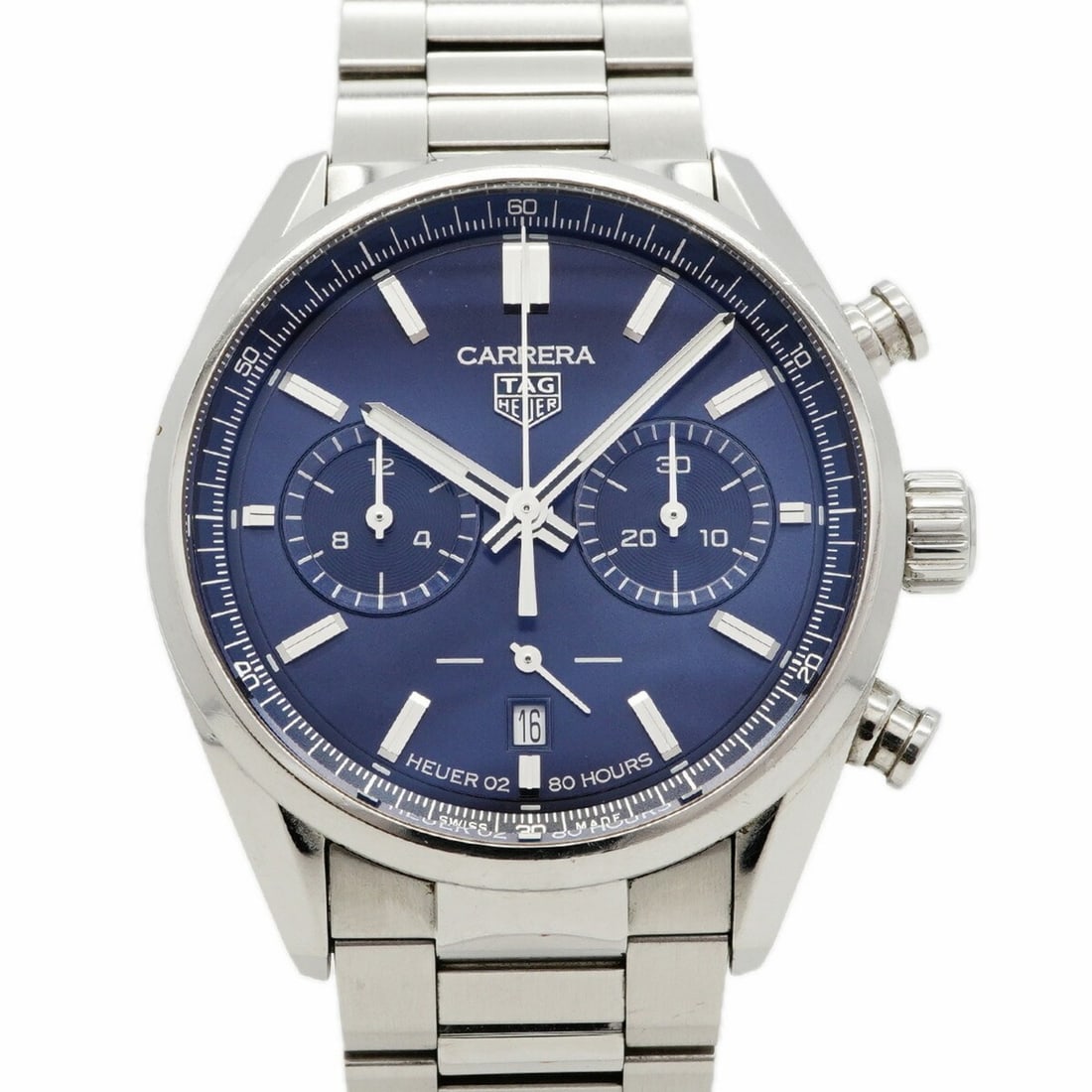 TAG Heuer Carrera CBN2011 Navy Dial Men's Watch: --- Catalog ---Category: SizeWrist Size: 18cm / 7.08''Case Diameter: 41.8mm / 1.65''Category: DesignType: WristwatchGender: MenColor (Dial): NavyMaterial (Band): Stainless steelCategory: GeneralMPN: C
