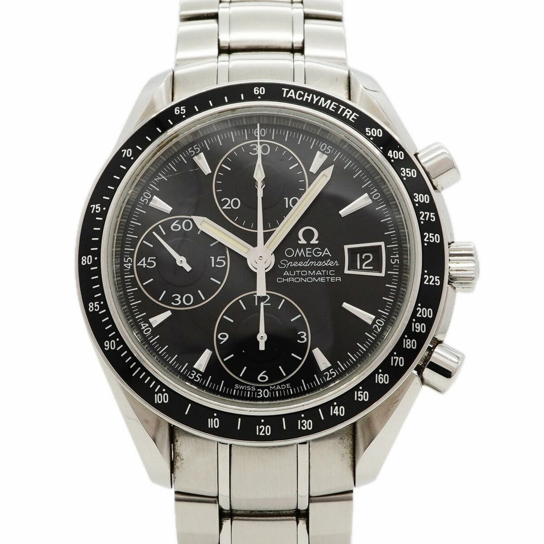Omega Speedmaster 3210.50 Black Dial Men's Watch: --- Catalog ---Category: SizeWrist Size: 18cm / 7.08''Case Diameter: 40mm / 1.57''Category: DesignType: WristwatchGender: MenColor (Dial): BlackMaterial (Band): Stainless steelCategory: GeneralMPN: 32
