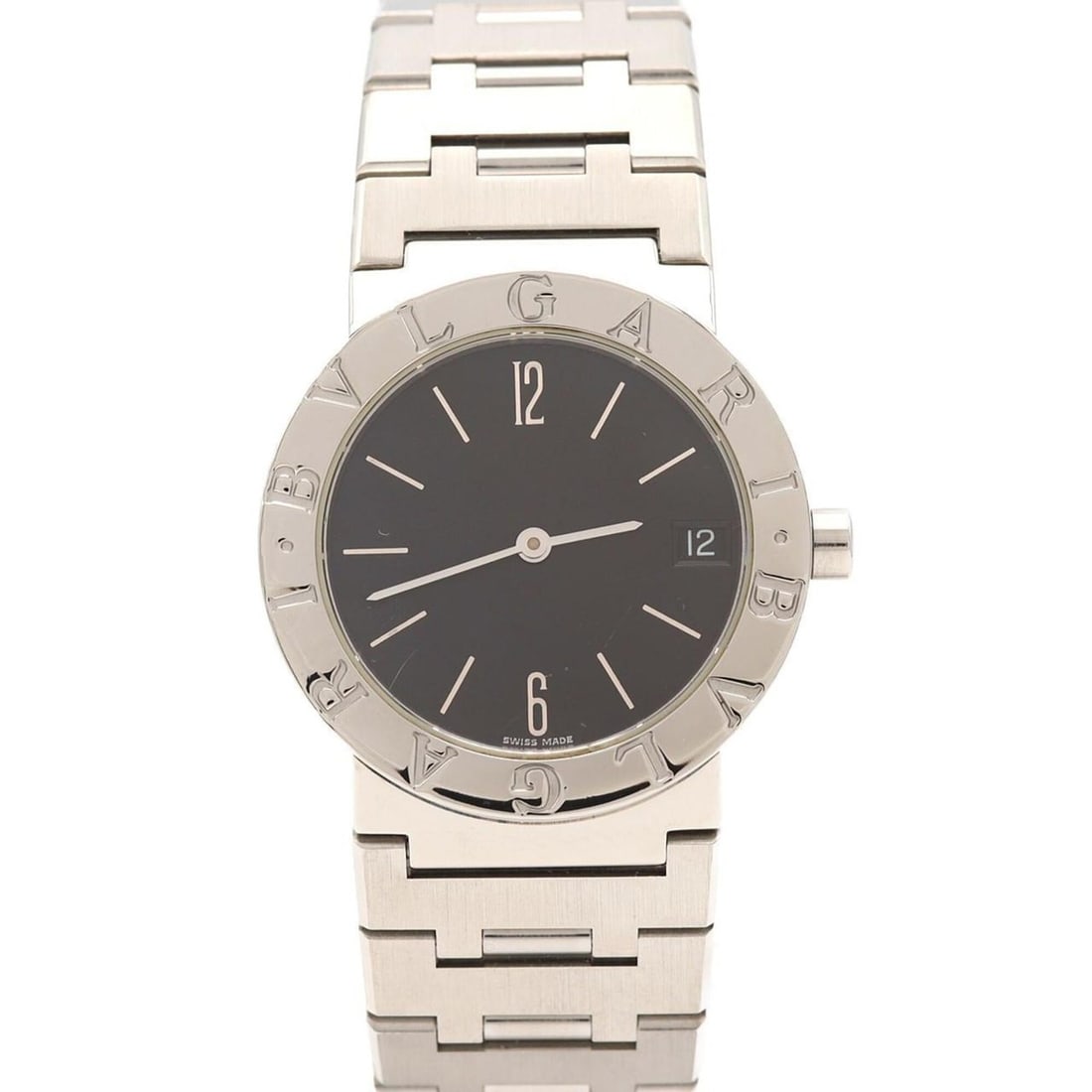 Bulgari BB30SS BB30SSD SS Quartz Watch: --- Catalog ---Category: SizeWrist Size: 16cm / 6.29''Case Diameter: 30mm / 1.18''Category: DesignType: WristwatchGender: Men,WomenColor (Dial): BlackMaterial (Band): Stainless steelMaterial (Case): S