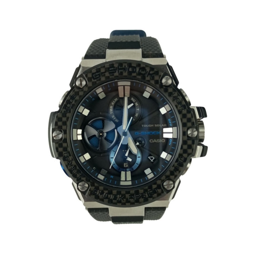 CASIO G-SHOCK G-STEEL GST-B100 Series GST-B100XA-1AJF Black Dial Resin SS Carbon Men's Watch: --- Catalog ---Category: SizeWrist Size: 24cm / 9.44''Case Diameter: 53.8mm / 2.12''Category: DesignType: WristwatchGender: MenColor (Dial): BlackMaterial (Band): Resin, Stainless steelMaterial (Case)