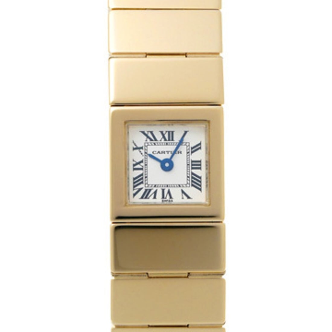 Cartier Tank Lango W15107K6 Ivory Ladies Quartz Watch (Pre-owned) - Ginzo: --- Catalog ---Category: SizeWrist Size: 14.5cm / 5.7''Case Diameter: 14mm / 0.55''Category: DesignType: WristwatchGender: WomenColor (Dial): IvoryMaterial (Band): Yellow goldMaterial (Case): Yellow g