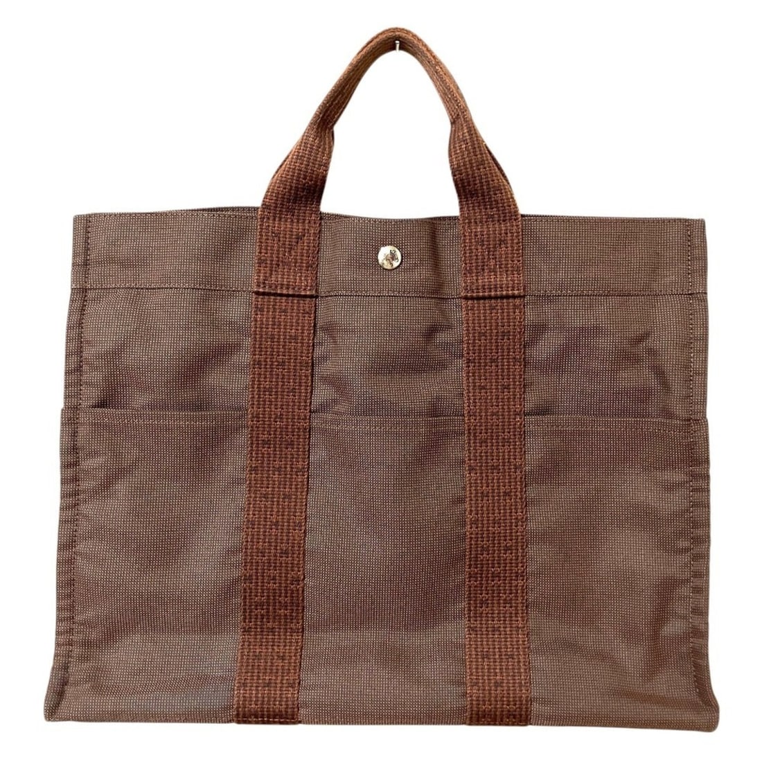 HERMES Hermes Herline MM Tote Bag Brown Women's: --- Catalog ---Category: SizeSize (HxWxD): 32cm x 42cm x 11cm / 12.59'' x 16.53'' x 4.33''Category: DesignType: Tote bagColor: BrownGender: WomenCategory: GeneralBrand: Hermes--- Item List ---Section: