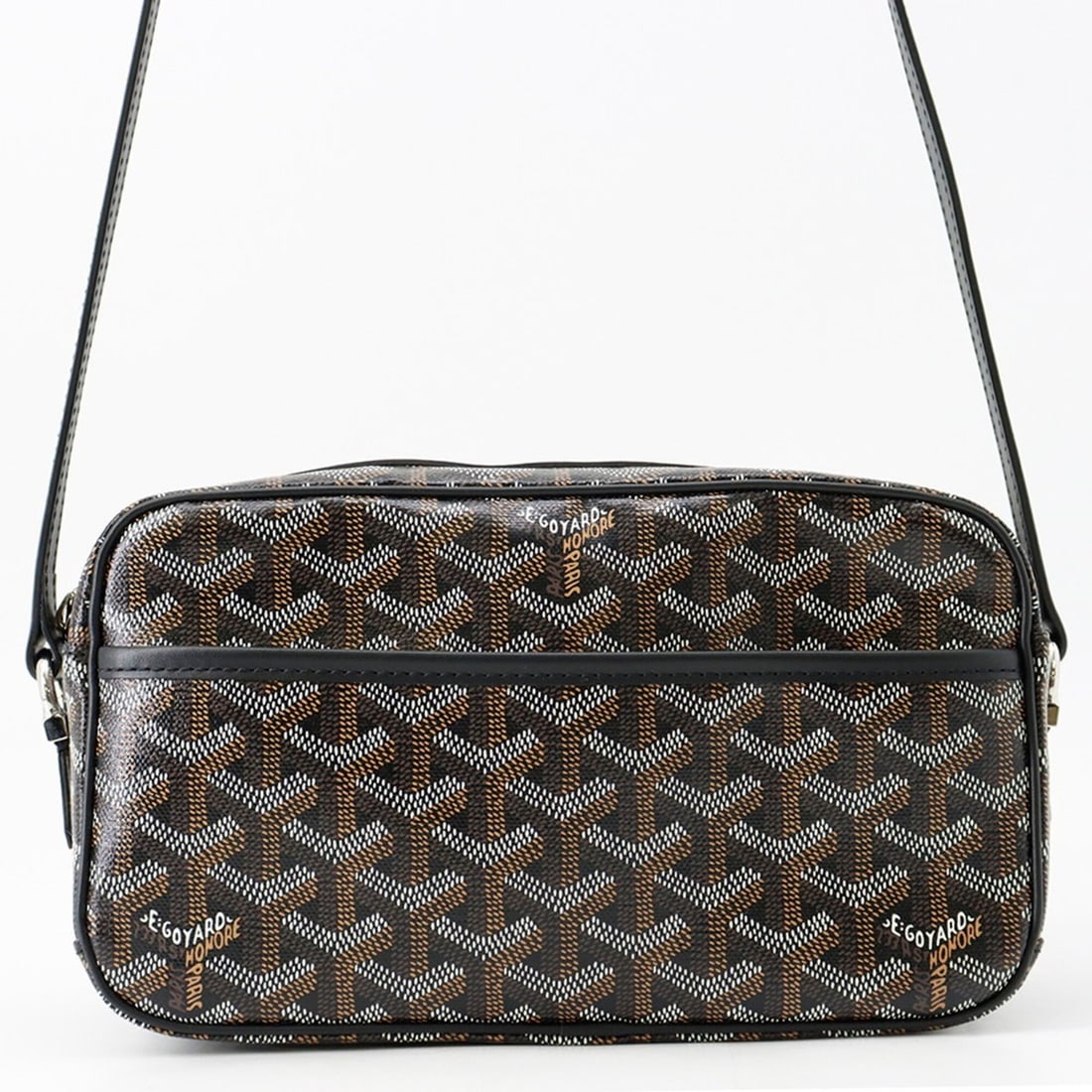 Goyard Shoulder Bag Cup Vert PM Leather CAPVE2PMLTY01CL01P GOYARD Black Handbag: --- Catalog ---Category: SizeSize (HxWxD): 13cm x 23cm x 7cm / 5.11'' x 9.05'' x 2.75''Category: DesignType: Shoulder bagColor: BlackGender: WomenMaterial: Leather , PVC Category: GeneralBrand: Goyard
