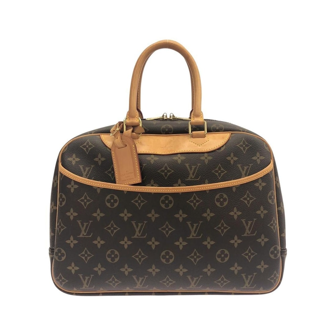 Louis Vuitton Monogram Bowling Vanity M47270 Handbag: --- Catalog ---Category: SizeSize (HxWxD): 28cm x 36cm x 13cm / 11.02'' x 14.17'' x 5.11''Category: DesignType: HandbagColor: MarronGender: WomenMaterial: Coated canvas Hardware Color: GoldCategory: G