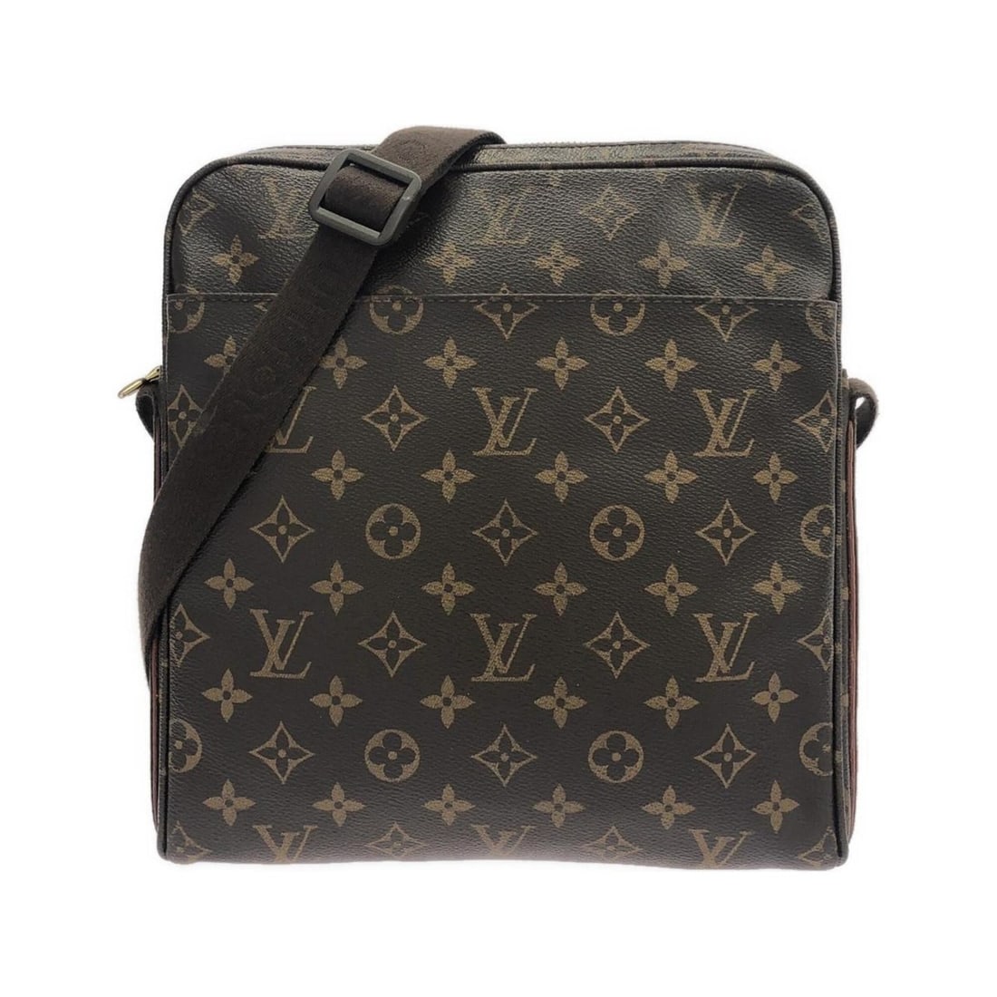 Louis Vuitton Monogram Trotteur Bobour M97037 Shoulder Bag: --- Catalog ---Category: SizeSize (HxWxD): 27.5cm x 26cm x 3.5cm / 10.82'' x 10.23'' x 1.37''Category: DesignType: Shoulder bagColor: MarronGender: Men,WomenMaterial: Coated canvas Hardware Color: Gol