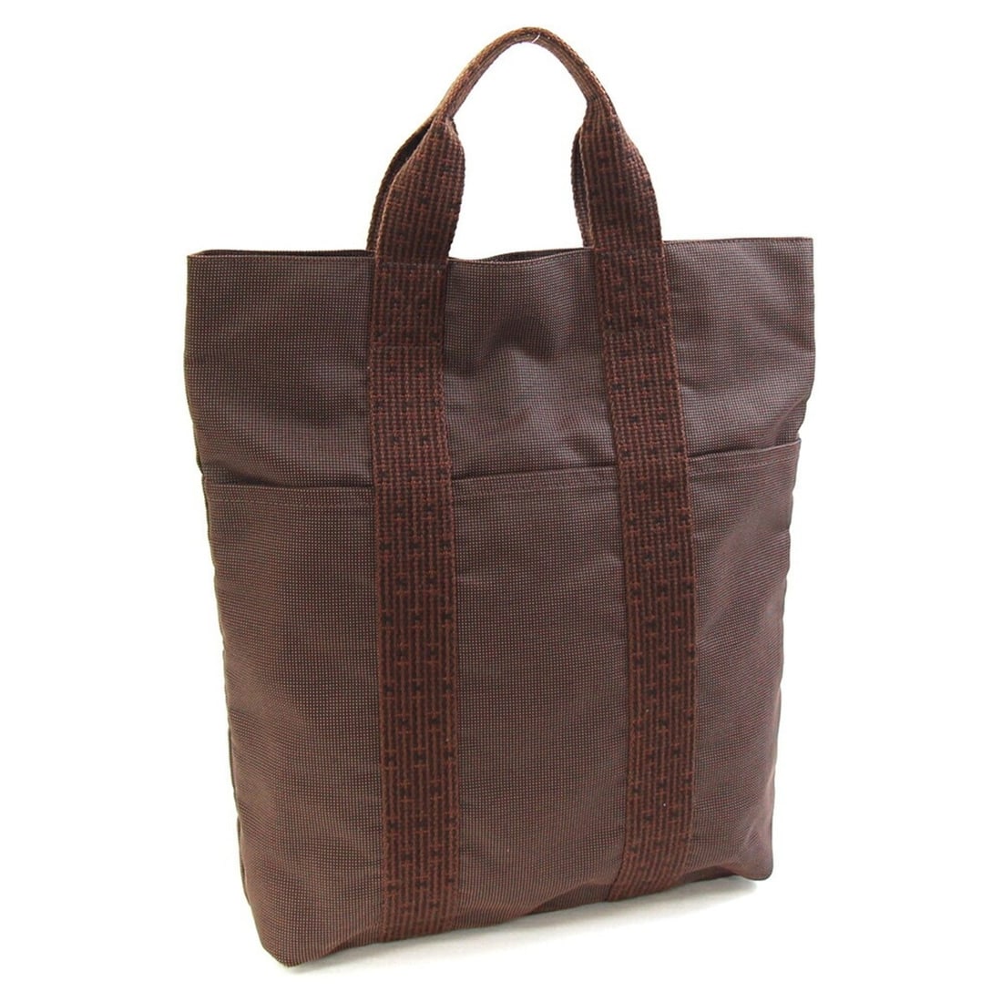 Hermes Cabas Brown Canvas Tote Bag, Herline Handbag, for Men and Women.: --- Catalog ---Category: SizeSize (HxWxD): 38cm x 33cm x 7.5cm / 14.96'' x 12.99'' x 2.95''Handle Length: 30cm / 11.81''Category: DesignType: Handbag, Tote bagColor: BrownGender: Men,WomenMaterial: Ca