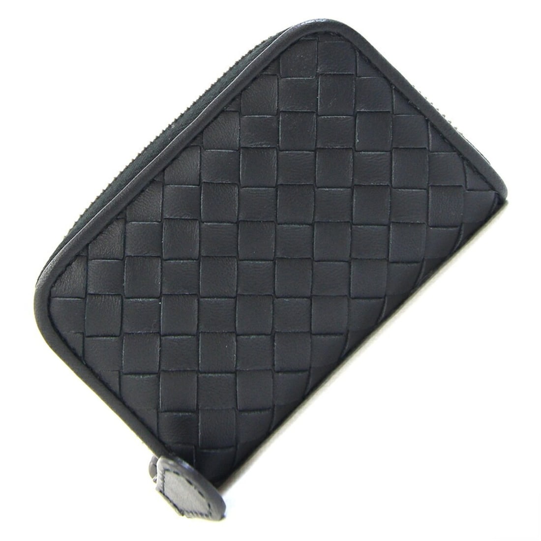 Bottega Veneta Intrecciato Coin Purse 114075 Black Leather Compact Wallet Mini Women's BOTTEGA: --- Catalog ---Category: SizeSize (HxWxD): 7cm x 10.5cm x 2.5cm / 2.75'' x 4.13'' x 0.98''Category: DesignType: Coin purse/coin caseColor: BlackGender: WomenMaterial: Leather Category: GeneralLine: In