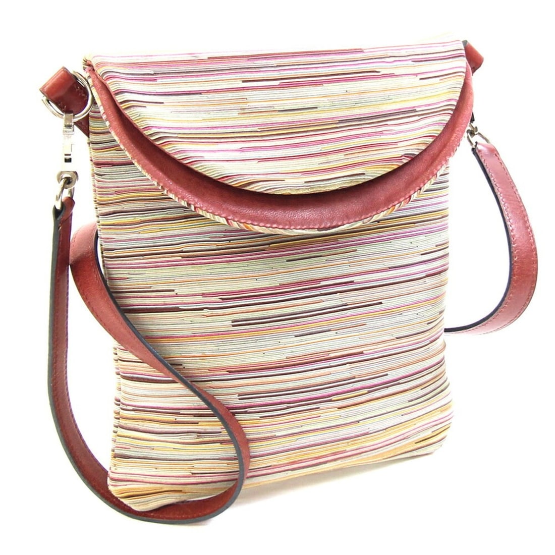 Hermes Pillow Shoulder Bag, Rouge H, Vibrato, ?D stamp, manufactured in 2000, Pochette, Crossbody,: --- Catalog ---Category: SizeSize (HxWxD): 30.5cm x 19cm / 12'' x 7.48''Strap Length: 113cm / 44.48''Category: DesignType: Pochette, Shoulder bagColor: Rouge HGender: WomenMaterial: Vibrato leather Ca