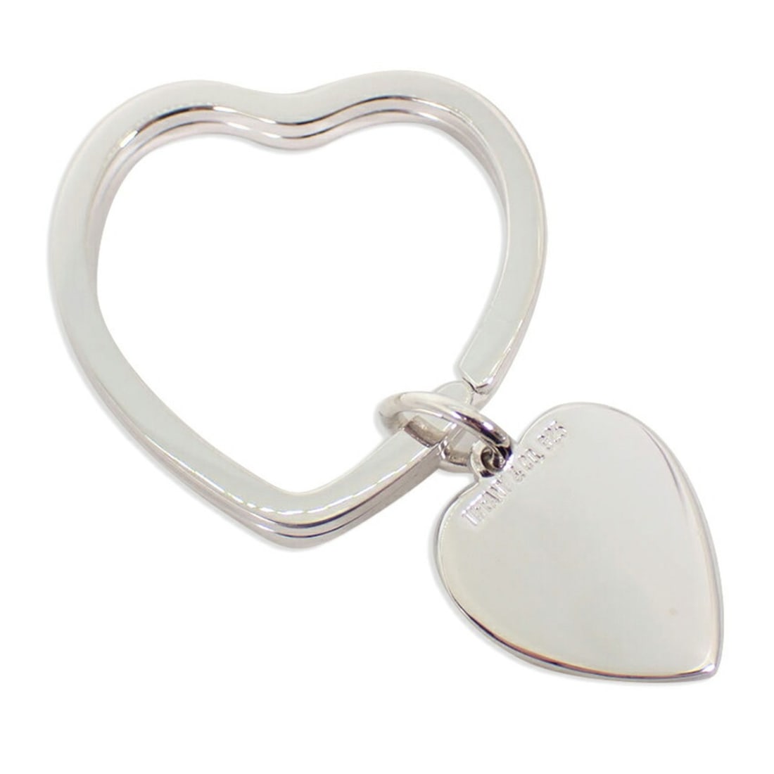 TIFFANY & Co. 925 Heart Keyring: --- Catalog ---Category: DesignType: KeyringGender: WomenMaterial: Sterling silver 925Category: GeneralBrand: Tiffany--- Item List ---Section: ConditionRanking: Rank SA Used - Hardly any traces of usa