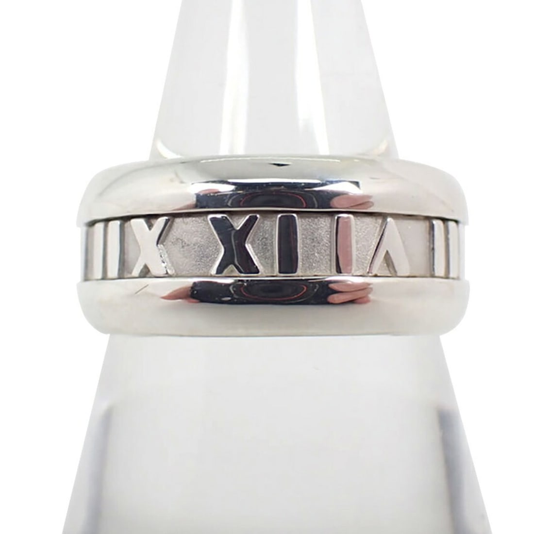 TIFFANY & Co. 925 Atlas Wide Ring, Size 17: --- Catalog ---Category: SizeUS Size: 8.5Brand Size: 57Category: DesignType: Band ringGender: Women,MenMaterial: Sterling silver 925Category: GeneralBrand: Tiffany--- Item List ---Section: ConditionRa
