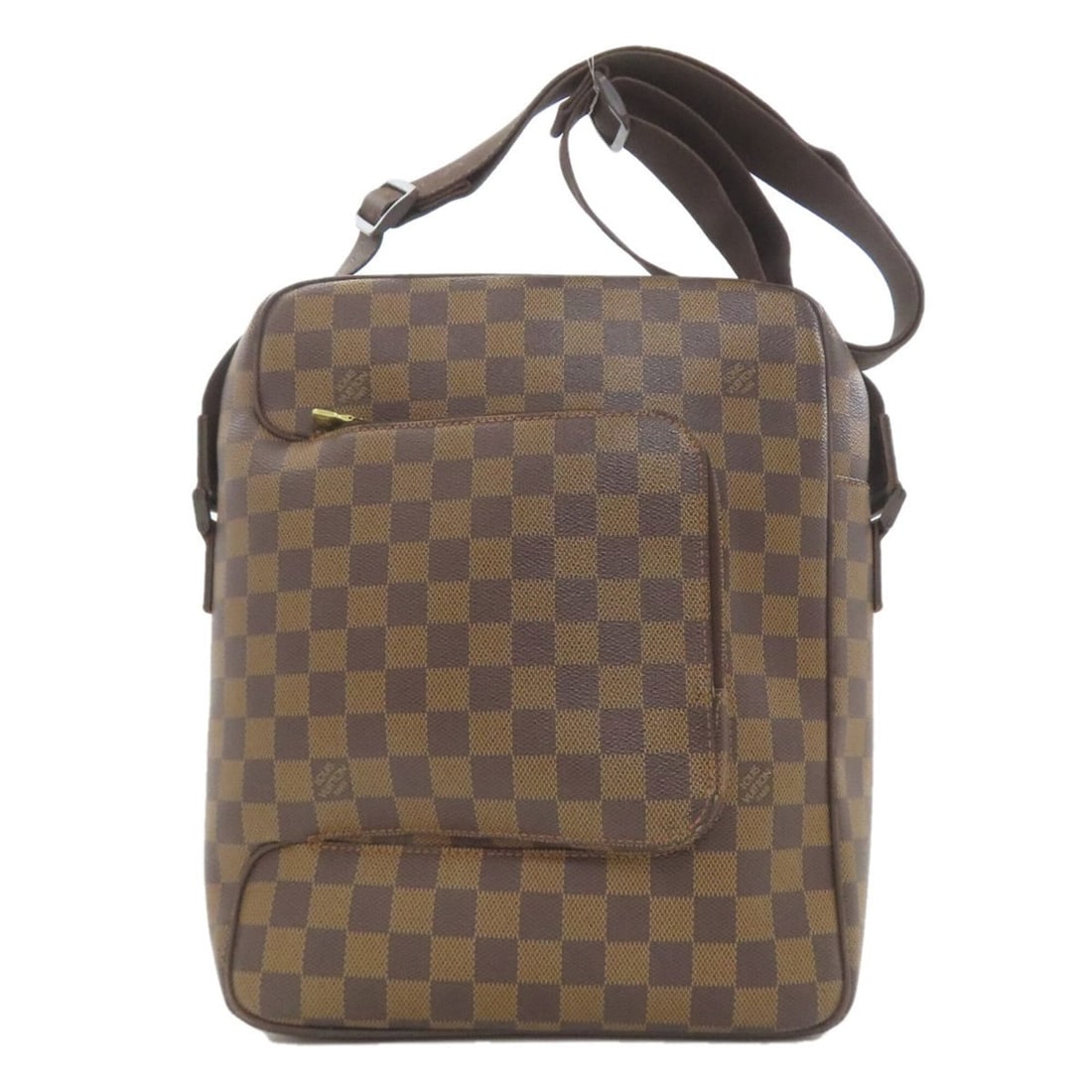 Louis Vuitton N41441 Olaf MM Shoulder Bag, Damier Canvas, Women's LOUIS VUITTON: --- Catalog ---Category: SizeSize (HxWxD): 31cm x 25cm x 10cm / 12.2'' x 9.84'' x 3.93''Strap Length: 90cm - 149cm / 35.43'' - 58.66''Category: DesignType: Shoulder bagColor: Damier Canvas, EbeneGende