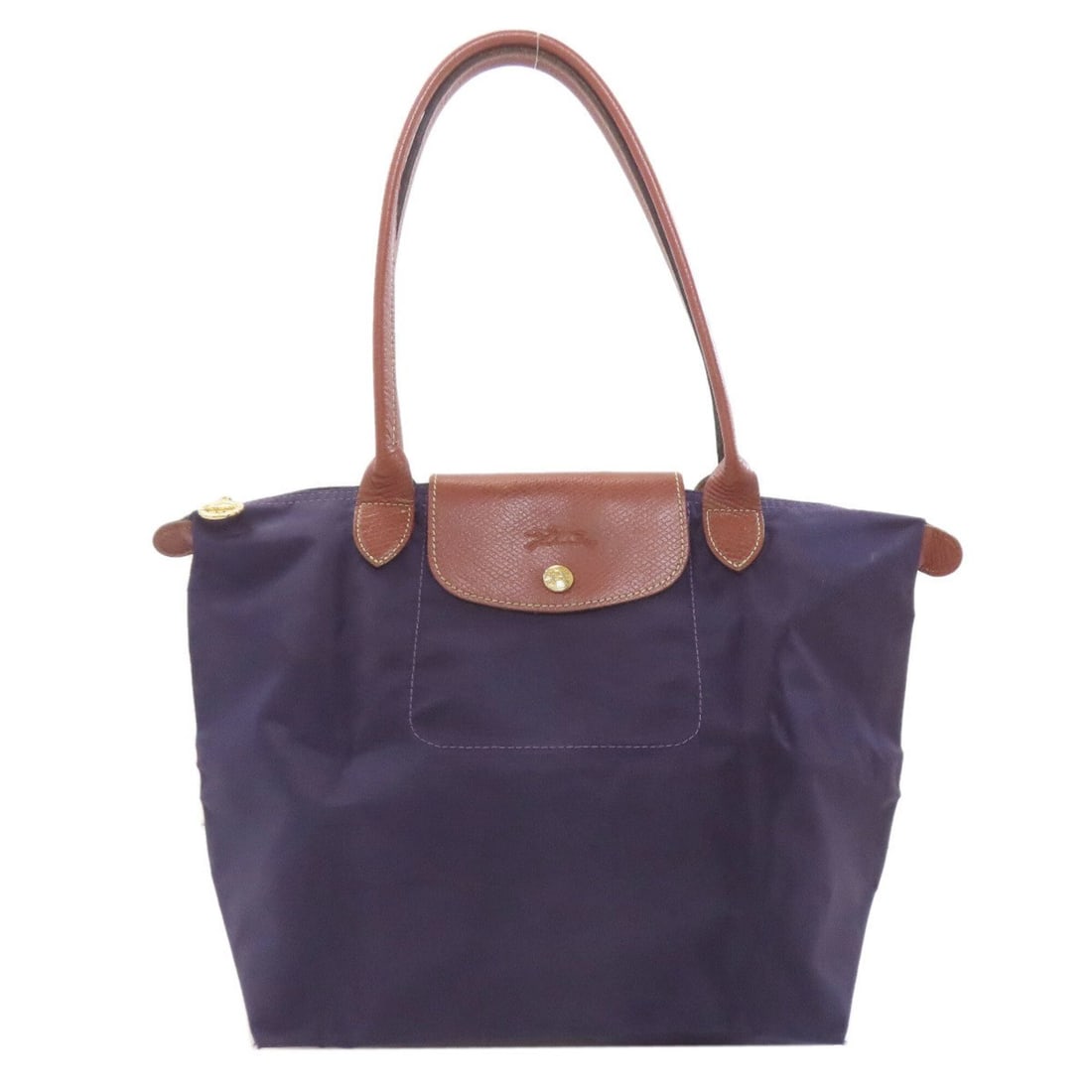 Longchamp Le Pliage Nylon Handbag for Women: --- Catalog ---Category: SizeSize (HxWxD): 26cm x 41cm x 14cm / 10.23'' x 16.14'' x 5.51''Handle Length: 47cm / 18.5''Category: DesignType: HandbagColor: Brown, PurpleGender: WomenMaterial: Nylon Cate