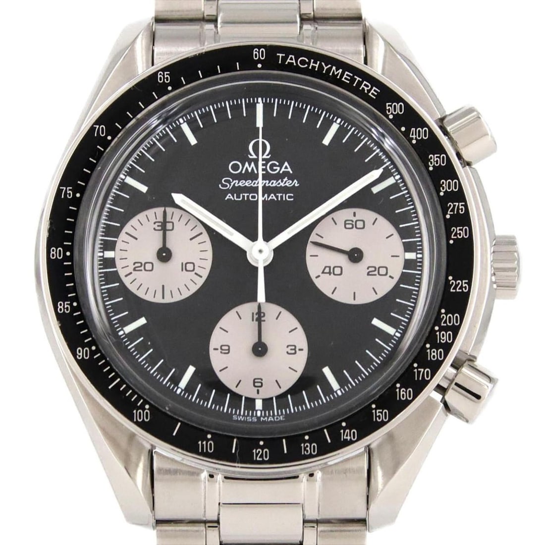 Omega Speedmaster 3510.52 Stainless Steel Automatic Watch: --- Catalog ---Category: SizeWrist Size: 17cm / 6.69''Case Diameter: 39mm / 1.54''Category: DesignType: WristwatchGender: MenColor (Dial): BlackMaterial (Band): Stainless steelMaterial (Case): Stainle