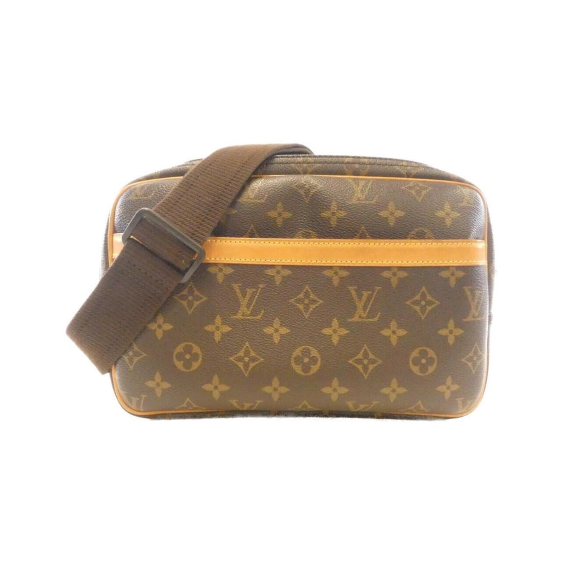 Louis Vuitton Monogram Reporter 28cm M45254 Shoulder Bag: --- Catalog ---Category: SizeSize (HxWxD): 21cm x 28cm x 12cm / 8.26'' x 11.02'' x 4.72''Category: DesignType: Shoulder bagColor: BrownGender: WomenMaterial: Coated canvas Category: GeneralMPN: M45254