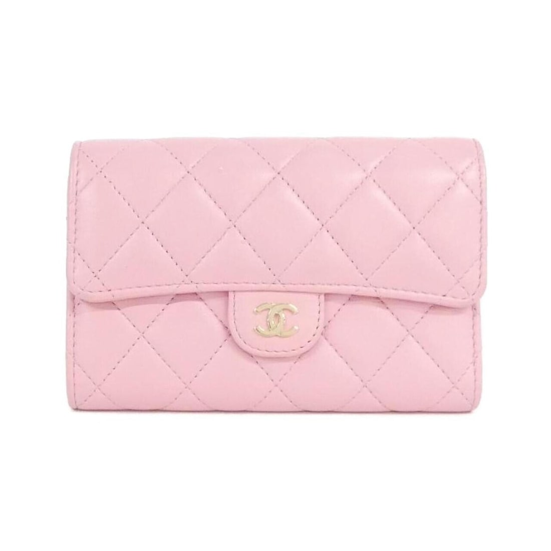Chanel Timeless Classic Line AP0232 Wallet: --- Catalog ---Category: SizeSize (HxWxD): 10cm x 15cm x 2cm / 3.93'' x 5.9'' x 0.78''Category: DesignType: Wallet (tri-fold)Color: PinkGender: WomenMaterial: Leather Leather/Fur Type: Lamb leatherCat