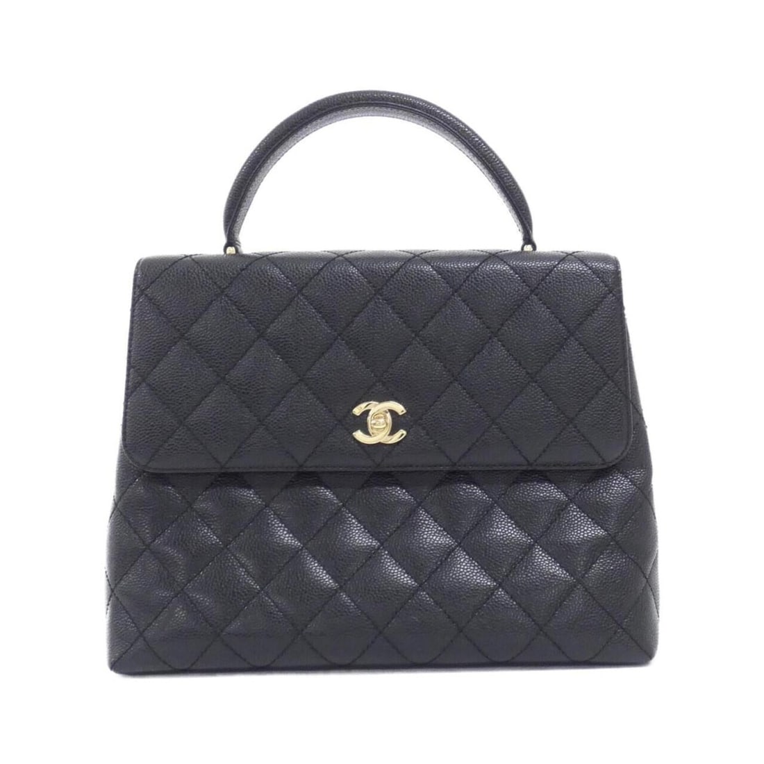 Chanel 12397 handbag: --- Catalog ---Category: SizeSize (HxWxD): 23cm x 30cm x 12cm / 9.05'' x 11.81'' x 4.72''Category: DesignType: HandbagColor: BlackGender: WomenMaterial: Grained Calfskin Hardware Color: GoldCategory: