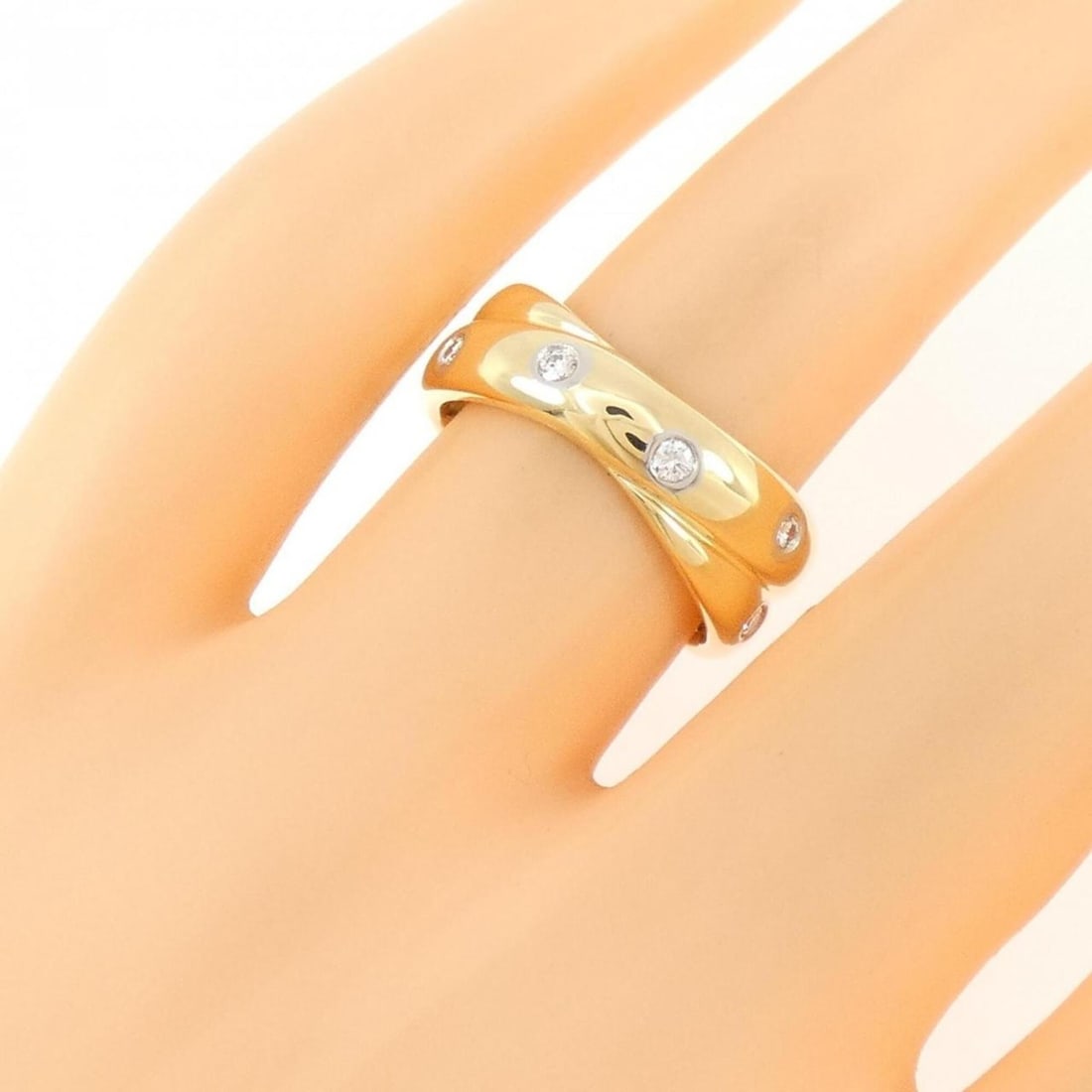 Tiffany Dots Twist Ring - 5