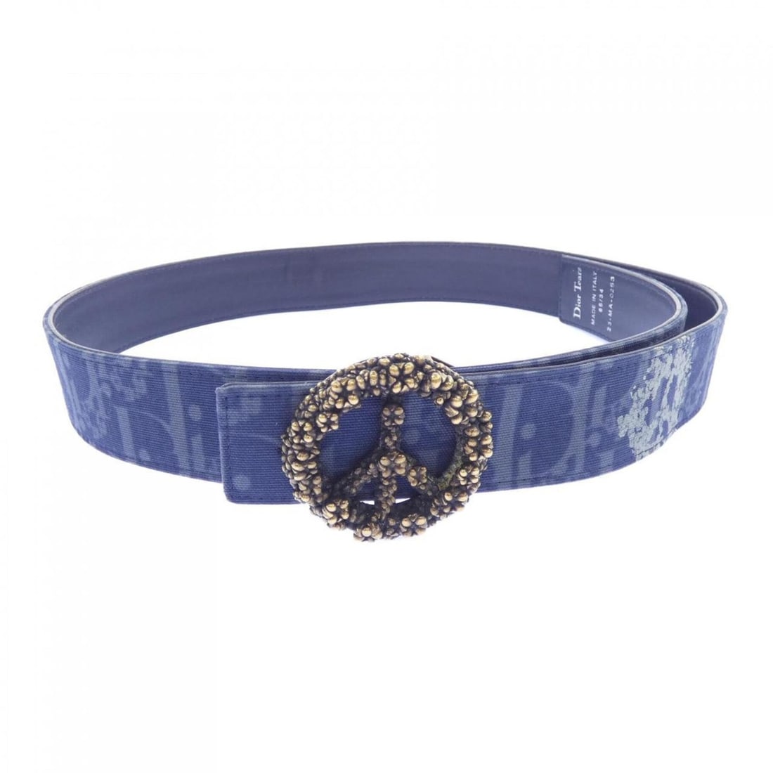 Christian Dior Dior belt: --- Catalog ---Category: SizeLength: 79.5cm - 89.5cm / 31.29'' - 35.23''Category: DesignType: Standard beltColor: NavyGender: MenCategory: GeneralBrand: Christian Dior--- Item List ---Section: Conditi