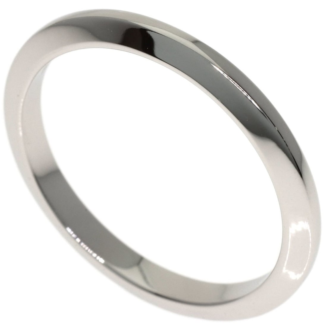 Cartier Wedding Ring #57, Platinum PT950, Women's, CARTIER: --- Catalog ---Category: SizeWidth: 2.5mm / 0.1''Weight: 4.5g / 0.15oz.JP Size: 17US Size: 8.5Category: DesignType: Band ringGender: Women,MenMaterial: Platinum 950Category: GeneralBrand: Cartier--- I