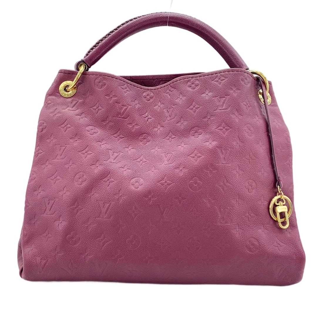 Louis Vuitton Artsy MM handbag, purple: --- Catalog ---Category: SizeSize (HxWxD): 27cm x 43cm x 20cm / 10.62'' x 16.92'' x 7.87''Category: DesignType: HandbagColor: PurpleGender: WomenCategory: GeneralBrand: Louis Vuitton--- Item List ---S