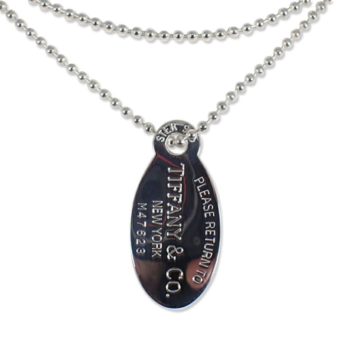 TIFFANY & Co. 925 Return to Oval Tag Bracelet: --- Catalog ---Category: SizeNeck Circumference: 87 cm / 34.25''Category: DesignGender: WomenMaterial: Sterling silver 925Necklace Type: NecklaceCategory: GeneralBrand: Tiffany--- Item List ---Section