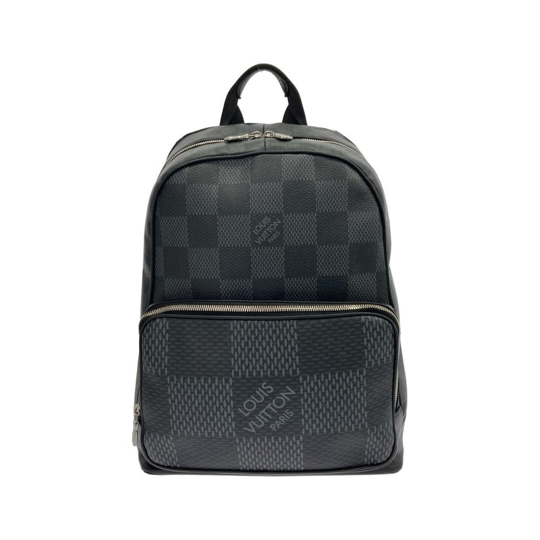 Louis Vuitton Damier Graphite 3D Canvas Backpack N50009 (Rucksack): --- Catalog ---Category: SizeSize (HxWxD): 38cm x 35cm x 11cm / 14.96'' x 13.77'' x 4.33''Category: DesignType: BackpackColor: GraphiteGender: MenMaterial: Coated canvas Hardware Color: SilverCategory