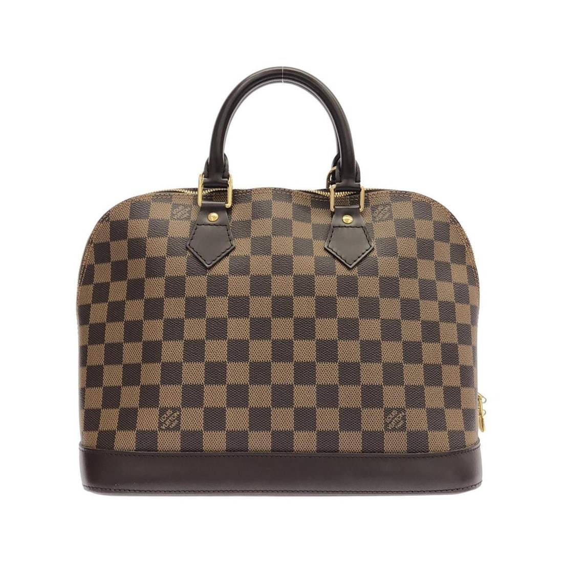 Louis Vuitton Damier Alma PM N51131 Handbag: --- Catalog ---Category: SizeSize (HxWxD): 25cm x 30.5cm x 16.5cm / 9.84'' x 12'' x 6.49''Category: DesignType: HandbagColor: EbeneGender: MenMaterial: Coated canvas Hardware Color: GoldCategory: Gene