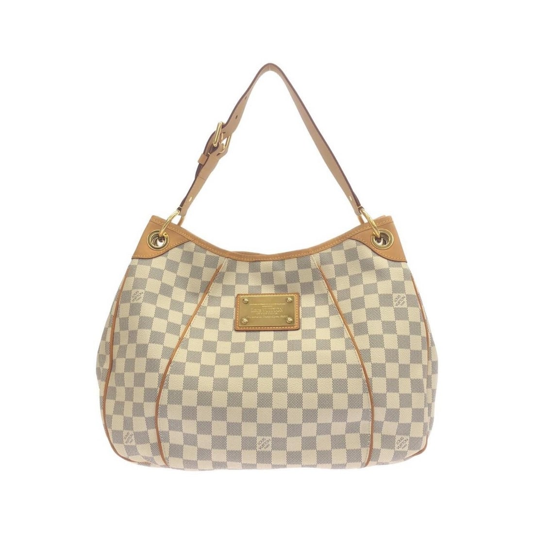 Louis Vuitton Damier Azur Galliera PM N55215 Shoulder Bag: --- Catalog ---Category: SizeSize (HxWxD): 29.5cm x 38cm x 12cm / 11.61'' x 14.96'' x 4.72''Category: DesignType: Shoulder bagColor: AzurGender: WomenMaterial: Coated canvas Hardware Color: GoldCatego