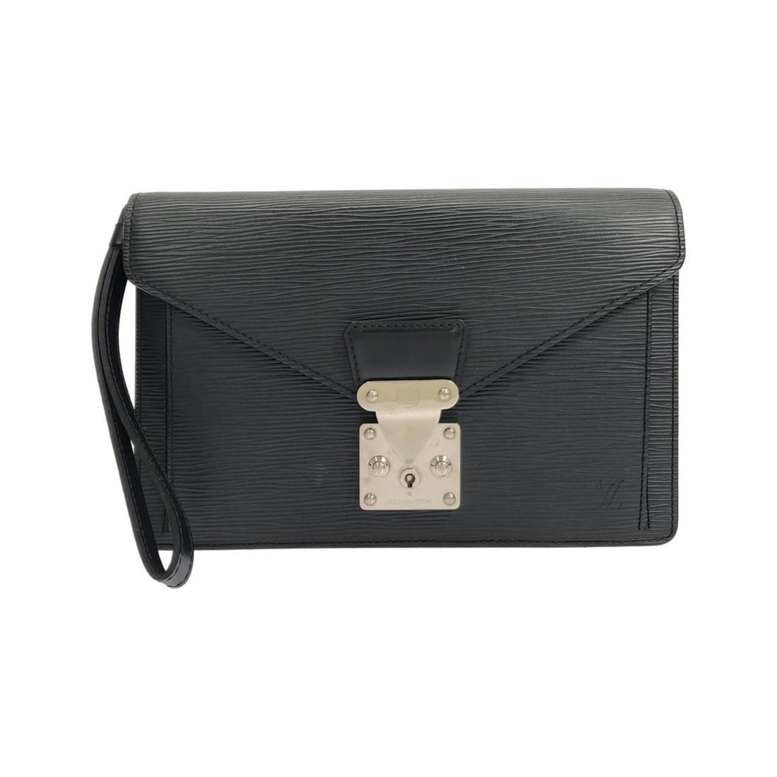 Louis Vuitton Epi Pochette Sellier Dragonne M52762 Second Bag: --- Catalog ---Category: SizeSize (HxWxD): 17cm x 26cm x 4.5cm / 6.69'' x 10.23'' x 1.77''Category: DesignType: PochetteColor: BlackGender: Men,WomenMaterial: Leather Hardware Color: SilverLeather/Fur
