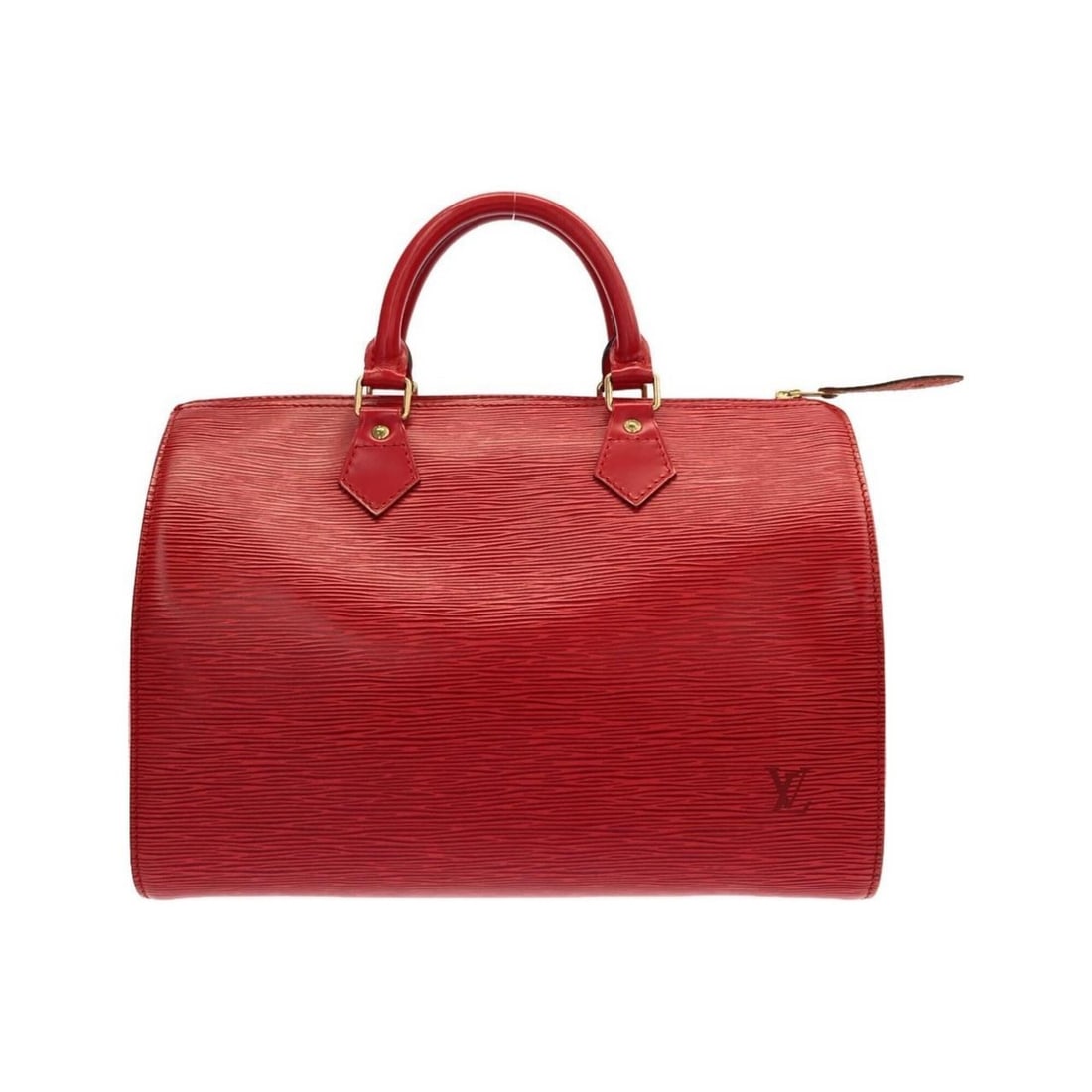 Louis Vuitton Epi Speedy 30cm M43007 Boston Bag: --- Catalog ---Category: SizeSize (HxWxD): 24cm x 33cm x 16cm / 9.44'' x 12.99'' x 6.29''Category: DesignType: Boston bagColor: Red colorGender: Women,MenMaterial: Leather Hardware Color: GoldLeather/