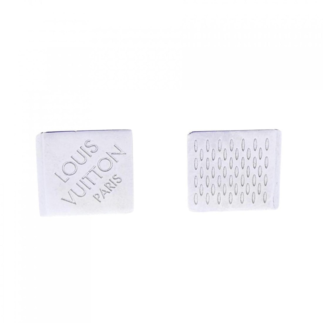 Louis Vuitton M61975 Cufflinks: --- Catalog ---Category: SizeSize (HxWxD): 18.00mm x 20.00mm / 0.71'' x 0.79''Category: DesignType: CufflinksColor: SilverGender: MenCategory: GeneralMPN: M61975Brand: Louis Vuitton--- Item List ---Se