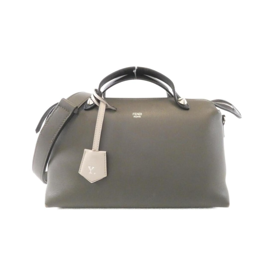 Fendi By The Way Medium 8BL146 5QJ Handbag: --- Catalog ---Category: SizeSize (HxWxD): 18cm x 28cm x 12cm / 7.08'' x 11.02'' x 4.72''Category: DesignType: HandbagColor: Gray, Multi-colorGender: WomenMaterial: Leather Hardware Color: SilverLeath
