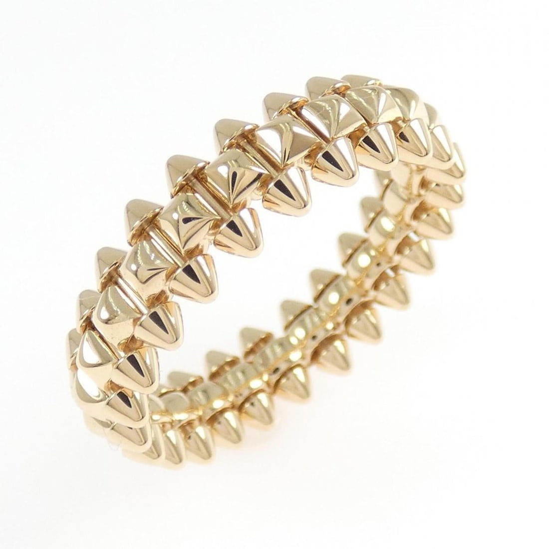 Cartier Crush Small Ring: --- Catalog ---Category: SizeUS Size: 9Brand Size: 58Category: DesignType: Band ringGender: Women,MenMaterial: Pink gold (18K)Category: GeneralMPN: B4238400Brand: Cartier--- Item List ---Section: Cond