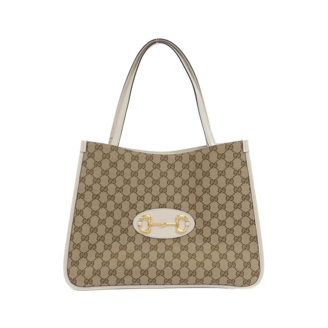 Gucci HORSEBIT 1955 623694 GY5OG Handbag: --- Catalog ---Category: SizeSize (HxWxD): 28cm x 37cm x 13cm / 11.02'' x 14.56'' x 5.11''Category: DesignType: HandbagColor: Beige, WhiteGender: Women,MenMaterial: GG canvas , Leather Category: Gener
