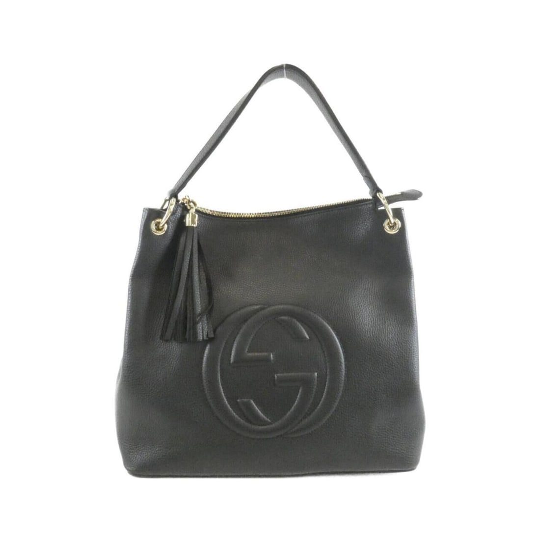 Gucci 536194 A7M0G Shoulder Bag: --- Catalog ---Category: SizeSize (HxWxD): 32cm x 34cm x 14cm / 12.59'' x 13.38'' x 5.51''Category: DesignType: Shoulder bagColor: BlackGender: WomenMaterial: Leather Category: GeneralMPN: 536194 A7M0