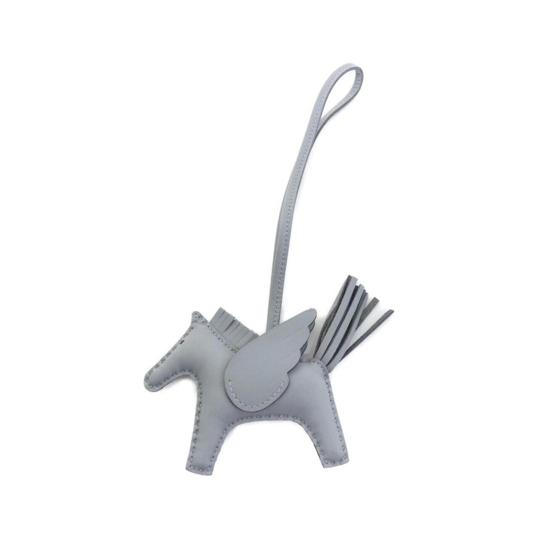 Hermes Rodeo Pegasus Accessory Bag Charm PM 083010CA: --- Catalog ---Category: SizeChain Length: 360.00mm / 14.17''Size (HxWxD): 75.00mm x 85.00mm / 2.95'' x 3.35''Category: DesignType: Handbag charmGender: WomenMaterial: Agneau MiloCategory: GeneralBran