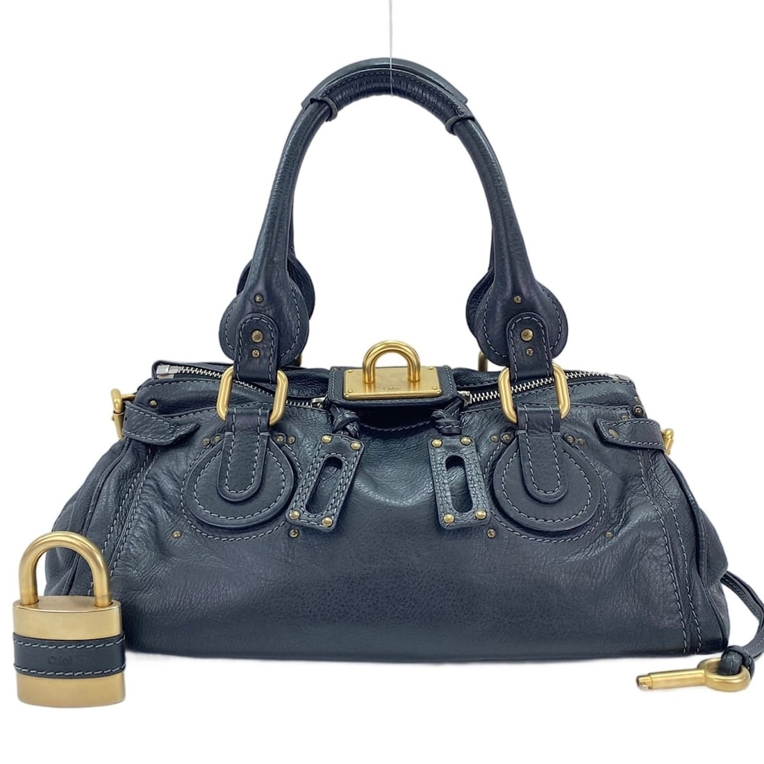 Chloé Chloe Paddington Medium Handbag, Black: --- Catalog ---Category: SizeHandle Drop: 22.00cm / 8.66''Size (HxWxD): 20cm x 35cm x 26cm / 7.87'' x 13.77'' x 10.23''Category: DesignType: HandbagColor: BlackGender: WomenCategory: GeneralLine: Padd