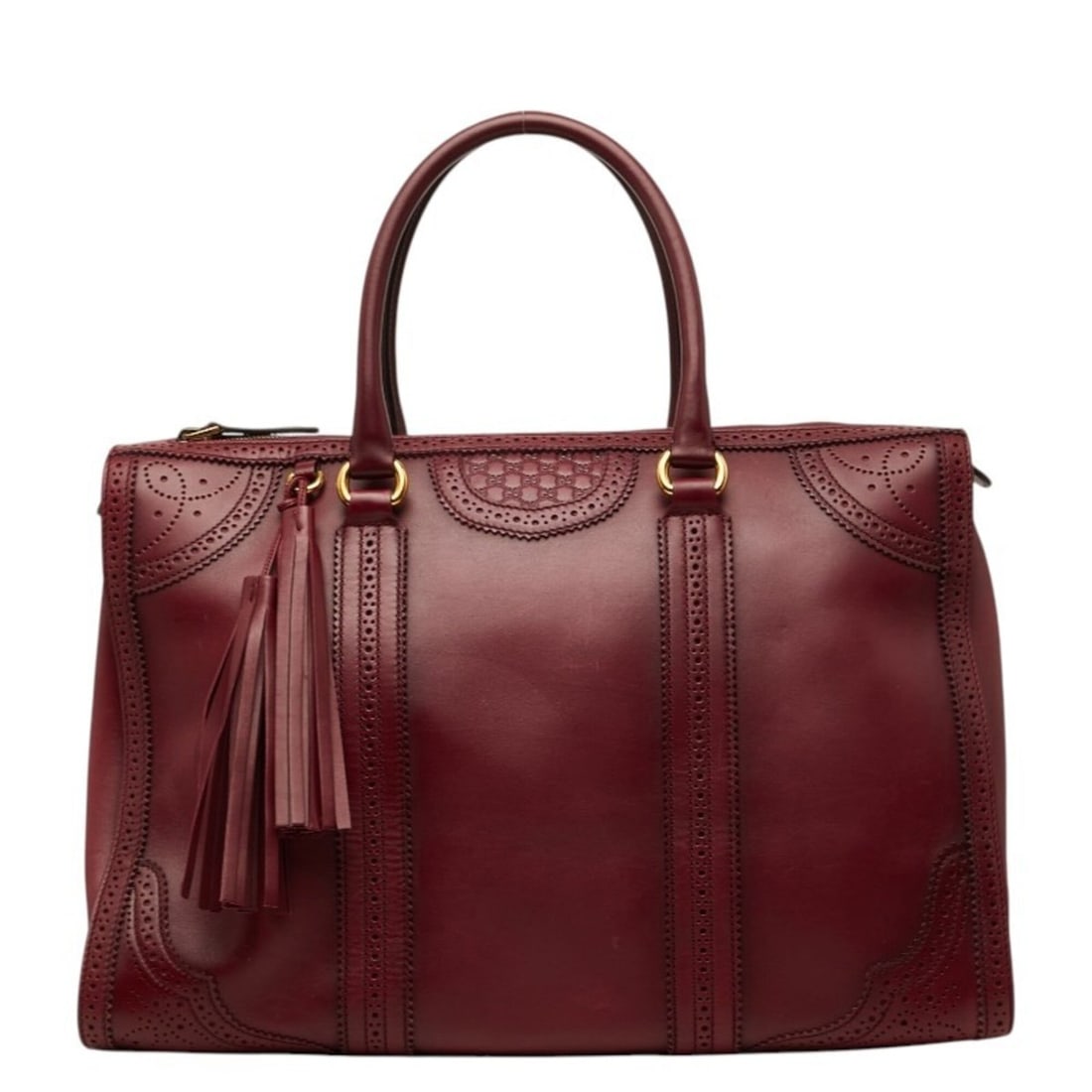 Gucci Microguccissima Boston Bag Handbag 296903 Wine Red Bordeaux Leather Women's GUCCI: --- Catalog ---Category: SizeSize (HxWxD): 29cm x 42.5cm x 15cm / 11.41'' x 16.73'' x 5.9''Category: DesignType: Boston bag, HandbagColor: Bordeaux, Red color, WineGender: WomenMaterial: Leather Categ