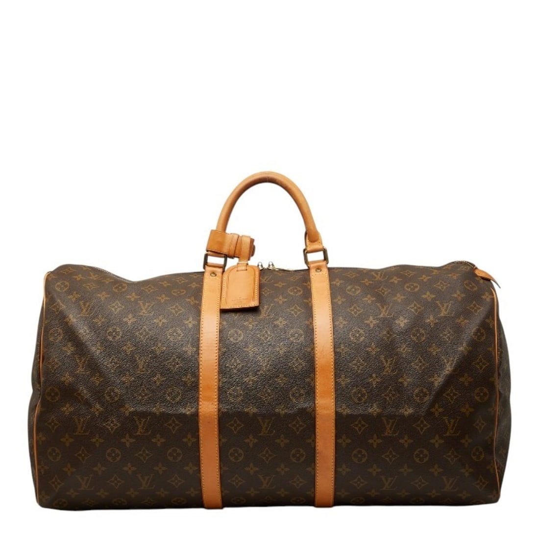 Louis Vuitton Monogram Keepall 60 Boston Bag Travel M41422 Brown Leather Women's LOUIS VUITTON: --- Catalog ---Category: SizeSize (HxWxD): 31cm x 60cm x 25cm / 12.2'' x 23.62'' x 9.84''Category: DesignType: Boston bagColor: BrownGender: WomenMaterial: PVC , Leather Category: GeneralMPN: M41422Br