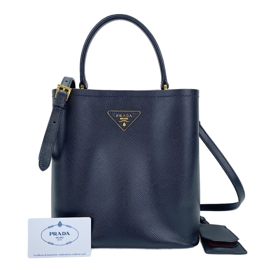 Prada Vanier 2-Way Handbag, Black (1 of 16)