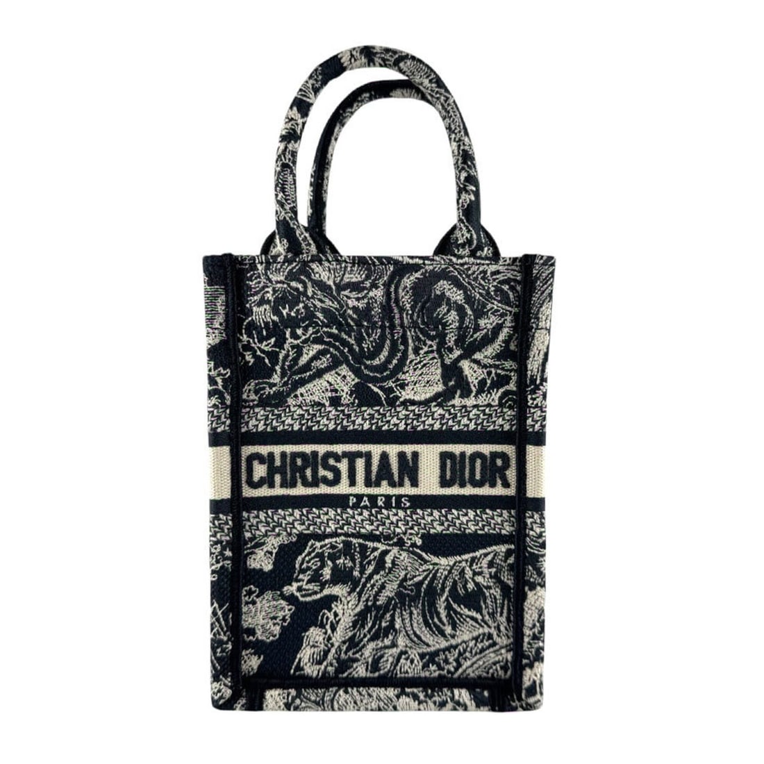 Christian Dior handbag, shoulder bag, book tote, vertical mini canvas, black, women's, z10234: --- Catalog ---Category: SizeSize (HxWxD): 18cm x 13cm x 6cm / 7.08'' x 5.11'' x 2.36''Category: DesignType: Handbag, Shoulder bagColor: BlackGender: WomenMaterial: Canvas Category: GeneralBrand: Chri