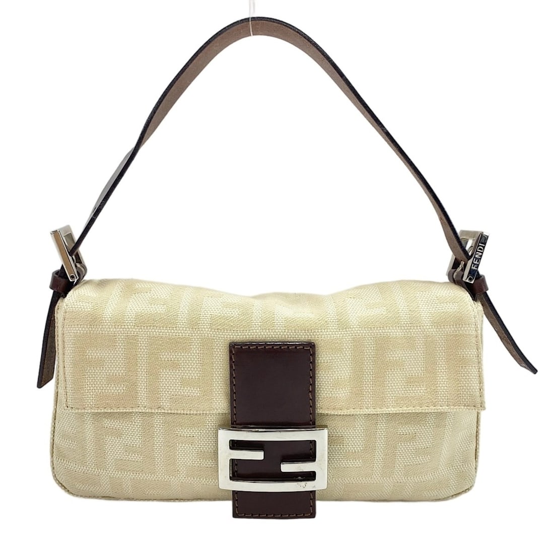 Fendi Mamma Bucket handbag, beige: --- Catalog ---Category: SizeSize (HxWxD): 14cm x 25cm x 4cm / 5.51'' x 9.84'' x 1.57''Strap Length: 31cm - 46cm / 12.2'' - 18.11''Category: DesignType: HandbagColor: BeigeGender: WomenCategory: Gener
