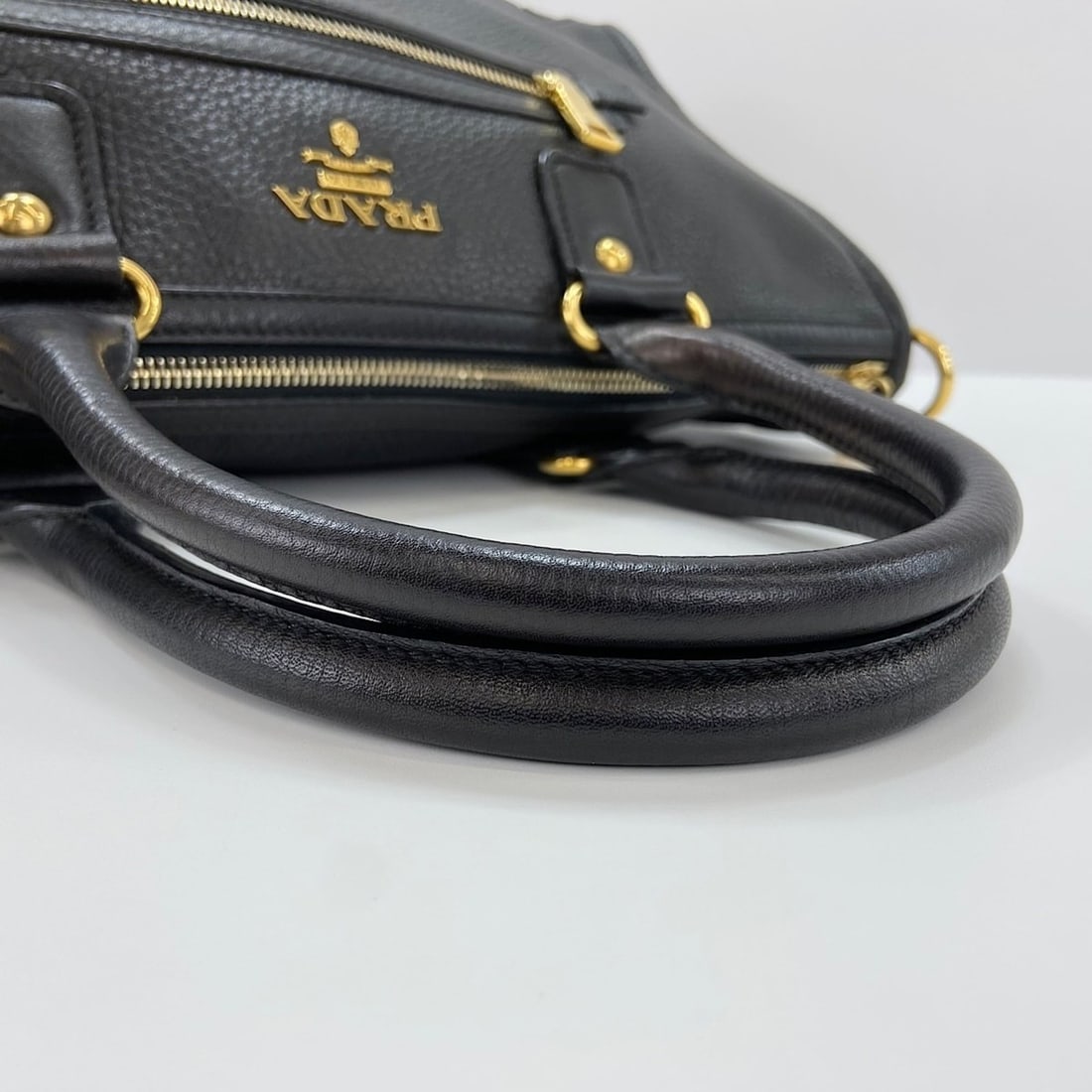 Prada handbag, black - 11