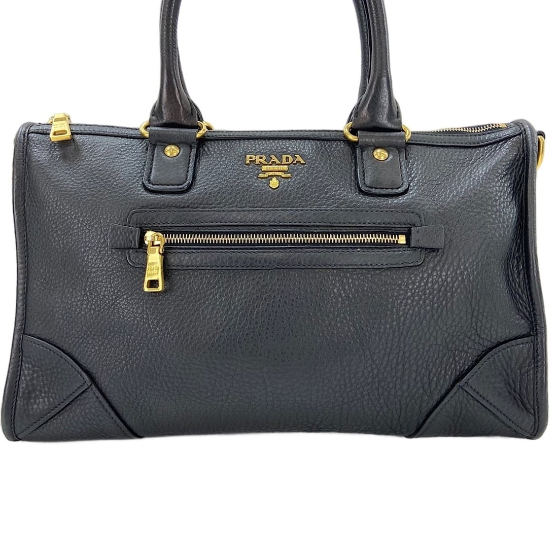 Prada handbag, black - 2