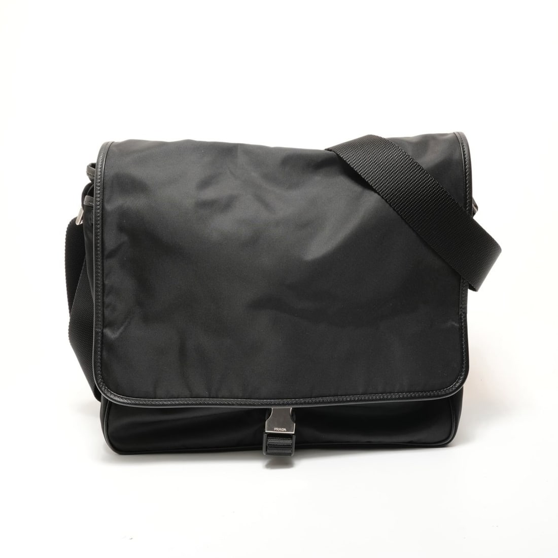 Prada Nylon Shoulder Bag, Black (1 of 12)