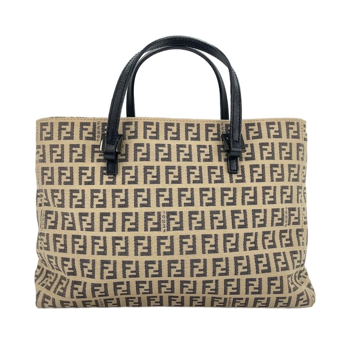 Fendi Zucchino handbag, beige: --- Catalog ---Category: SizeHandle Drop: 13.50cm / 5.31''Size (HxWxD): 20cm x 28cm x 6cm / 7.87'' x 11.02'' x 2.36''Category: DesignType: HandbagColor: BeigeGender: WomenMaterial: Zucchino Category: 
